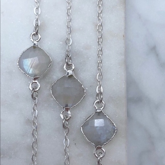 Simple Sanctuary Jewelry -  Rainbow Moonstone Necklace